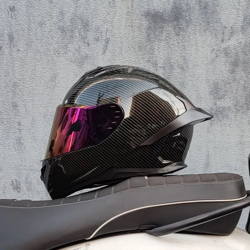 Patrón de fibra de carbono + deslumbrante