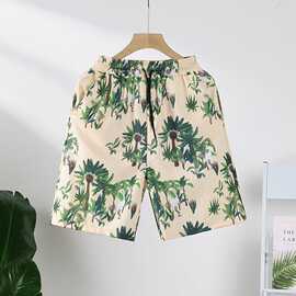 夏季新款美式短裤男潮牌薄款设计感小众宽松大码运动休闲五分裤子