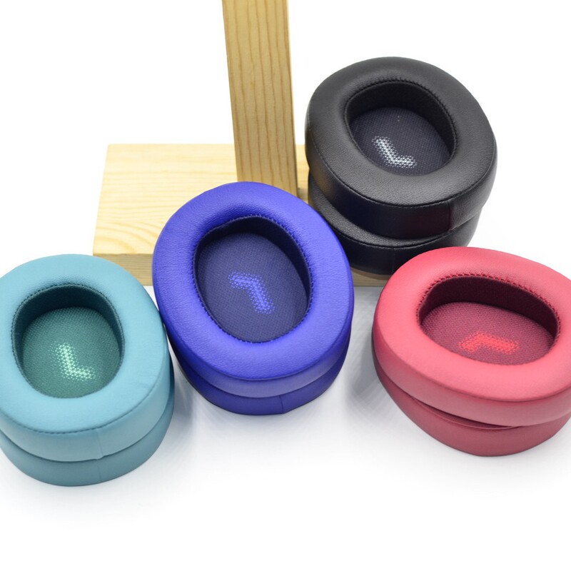 Suitable for JBL E55BT earphone cover sponge cover e55bt earmuff ear cotton cover protein leather earmuff earmuff earphone leather cover