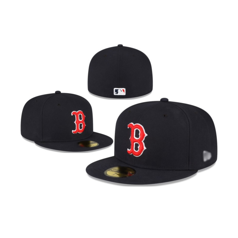 外贸MLB 经典款棒球平檐帽美式体育联盟闭合帽时尚尺寸平沿帽跨境|undefined
