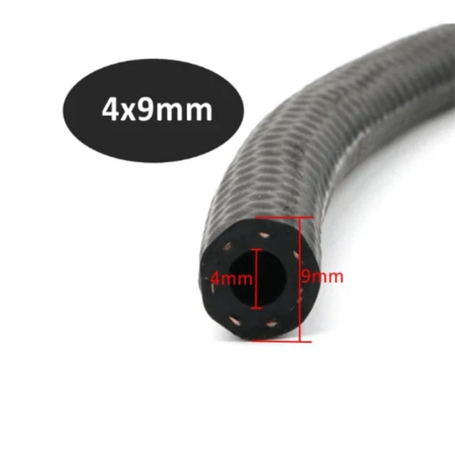 Qìchē ID4-38MM 1 Meter Gasoline Diesel NBR Fuel Injection Oil Resistant Rubber Hose (Tubing) - nbr-4x9mm