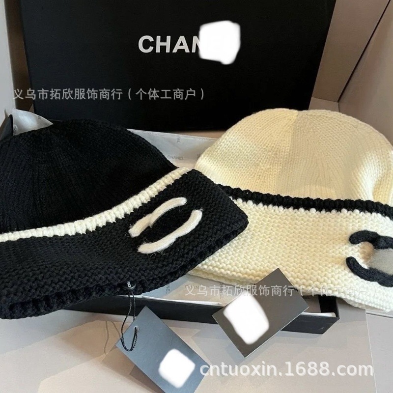 Woolen keep warm fashionable knitted hat