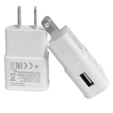5V-1A安卓手机充电器 USB侧口充电头 5v2a手机充电器 电源适配器
