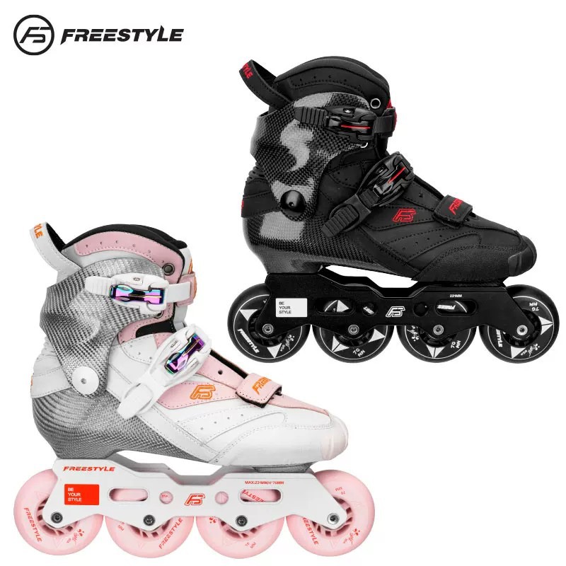 FLUX carbon fiber freestyle skates, roller skates, freestyle shoes, professional, lightweight, comfortable, suitable for adults and men.