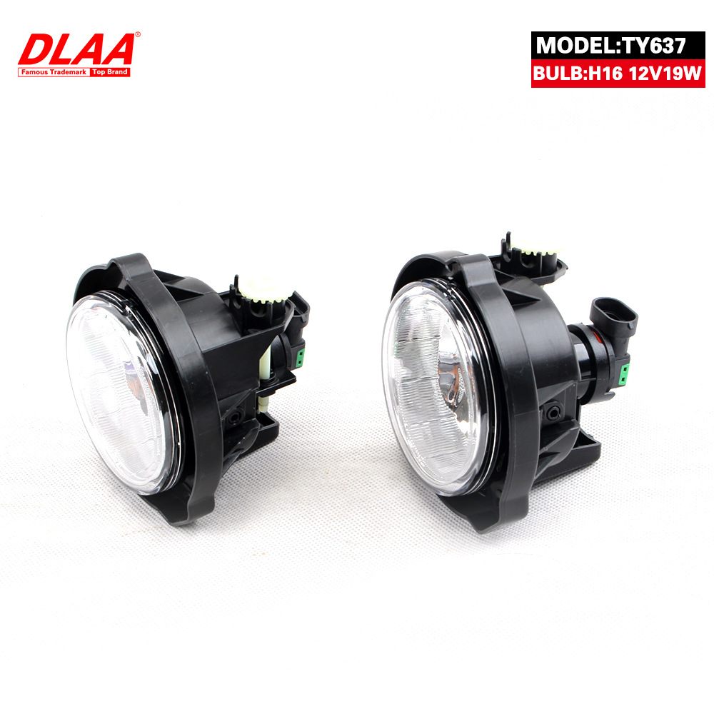 Aplicable a Toyota 15 / 16 / 17 / 18 año Avanza conjunto de lámpara de niebla delantera, lámpara diurna delantera delantera del modelo extranjero
