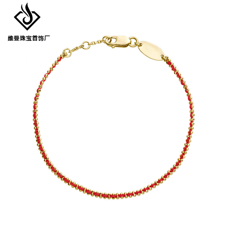 2026 Year of the Horse Zodiac Year Red String Bracelet for Protection, High-End Multi-Strand Braided Thin Bracelet, Gift for Girls