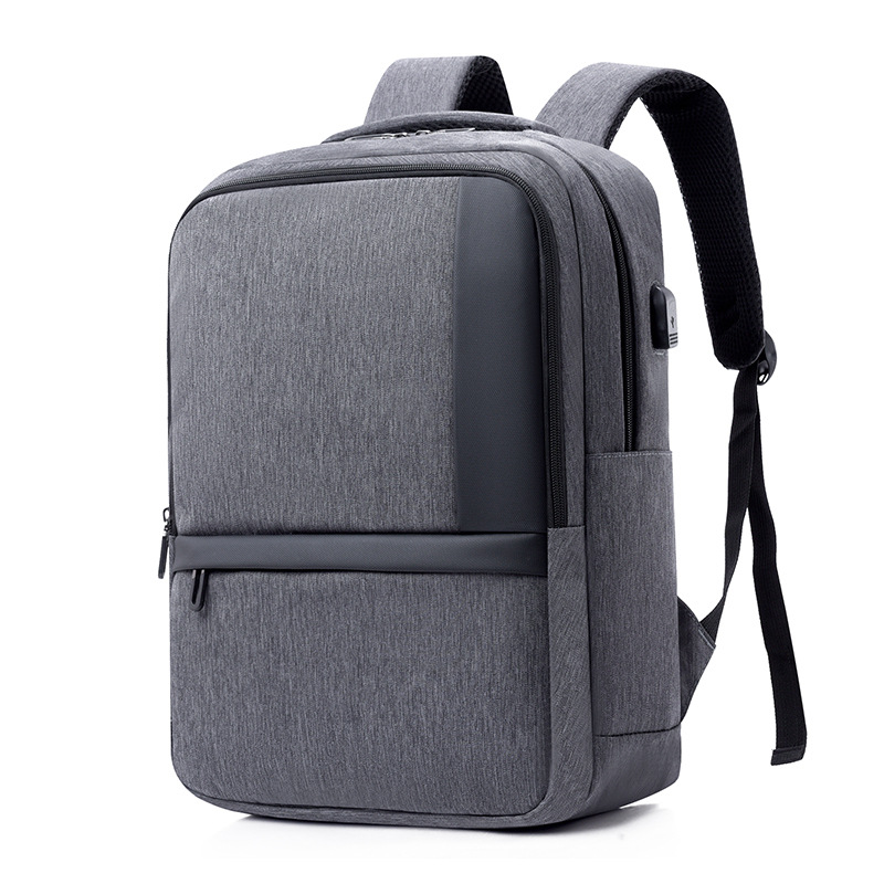 New Men's Large Capacity Business Backpack Simple Casual Travel Travel Computer Bag Multifunctional Business Backpack