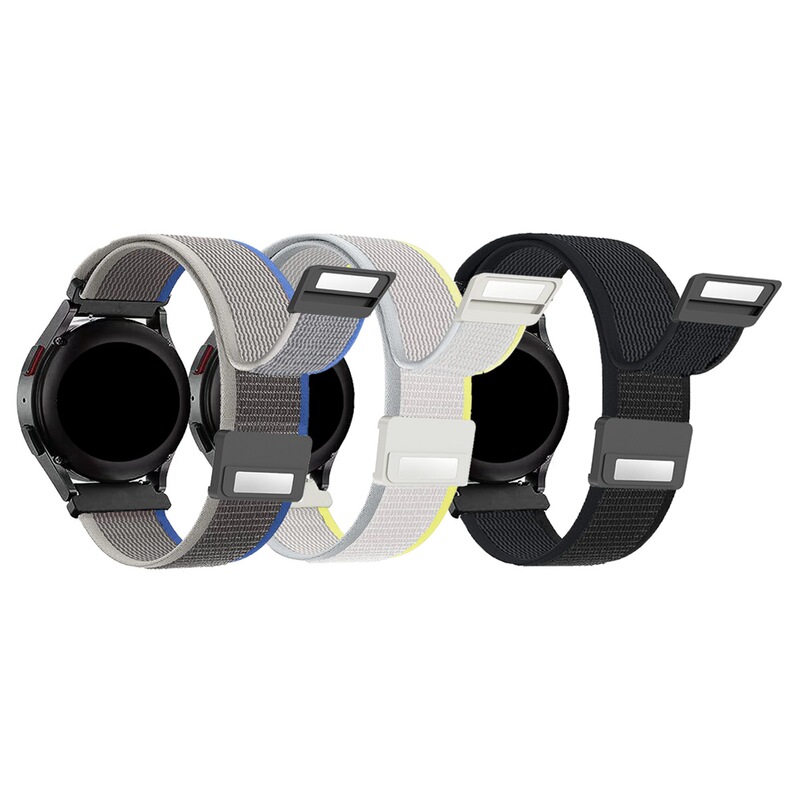 Suitable for Samsung magnetic buckle Mountain Wild diameter strap 18/20/22MM Apple Huawei watch strap plastic connector