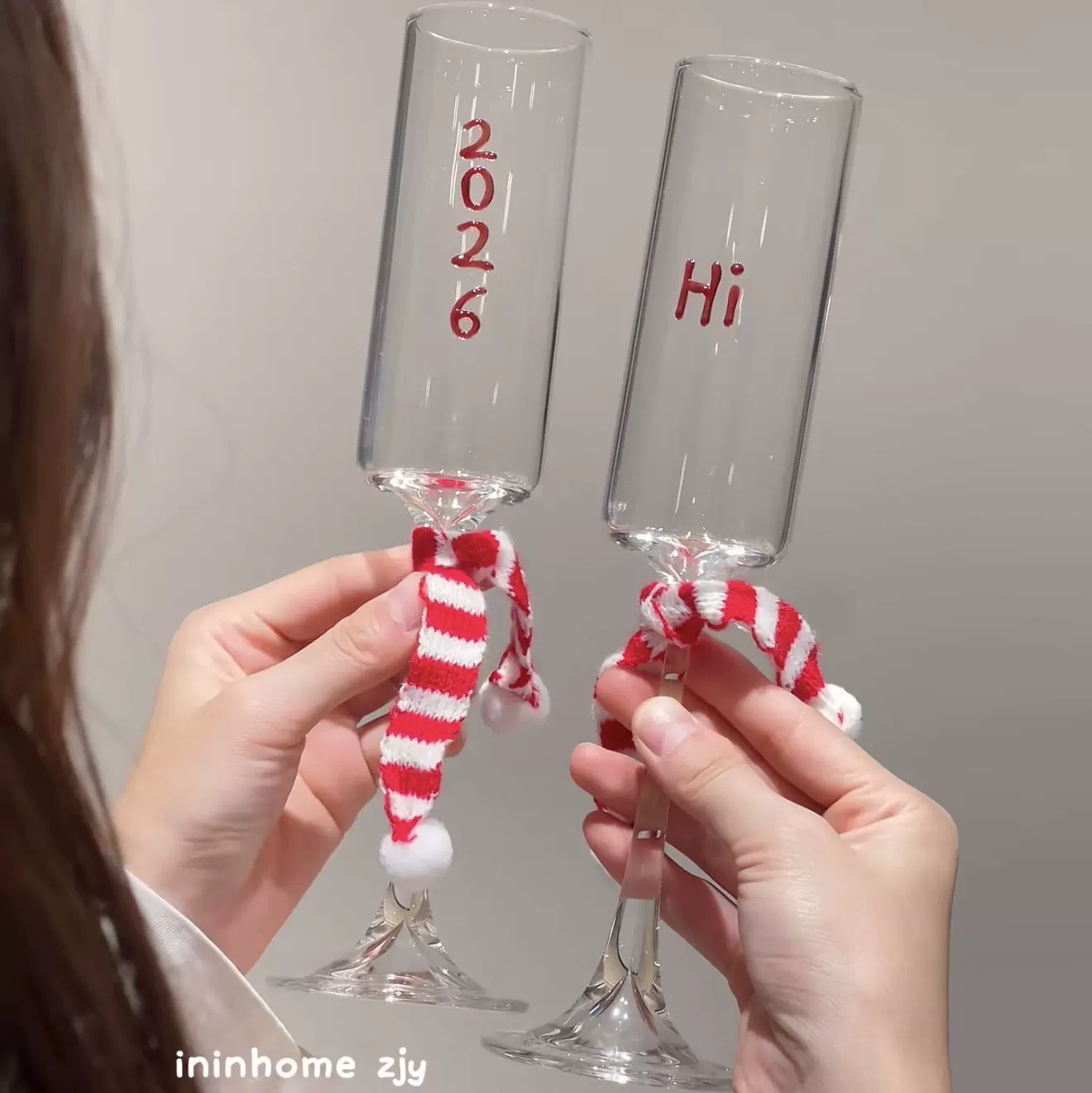 新款酒具红酒杯高级感一套高脚杯高硼硅玻璃香槟鸡尾酒结婚敬酒杯