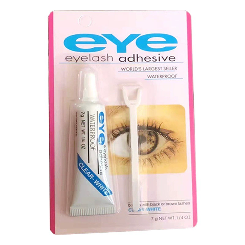 Быстрый сухой клей eye7 г быстрый прозрачный вьющиеся без следов трансграничные накладные ресницы клей спот оптом EYE