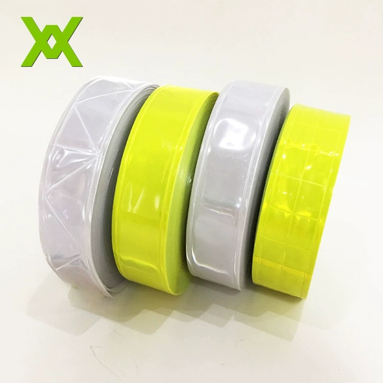 Yongkang Wanxiao Светоотражающая решетчатая полоса Студенческая одежда Швейная светоотражающая лента Ночная безопасность Флуоресцентная предупреждающая лента