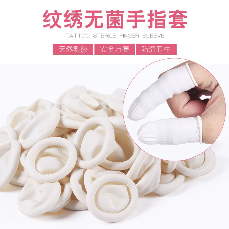 Rubber protective non-slip wear-resistant fingers protection, increased thickness