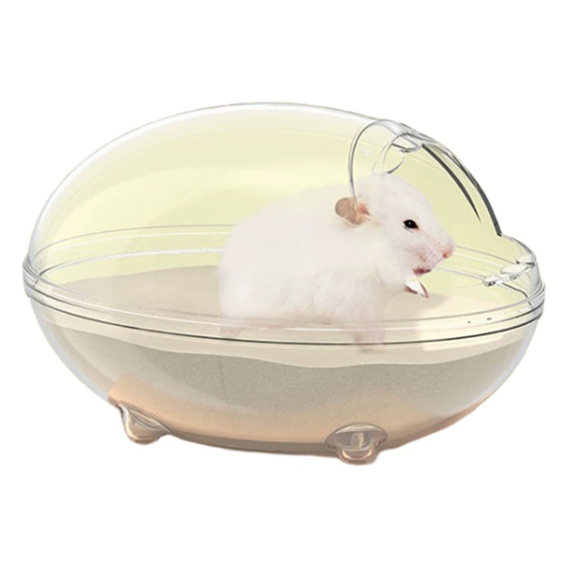 Hamster Golden Bear Ванная комната Маленькое домашнее животное Прозрачный Тоторо Динозавр Ванная комната Ванна Песок Ванна с защитой от брызг Ванная Новые товары Оптовая продажа