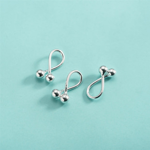 S925���yС������Һ����Y����DIY�ֹ������������ˮ���朵���