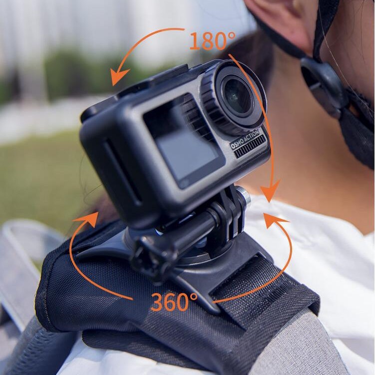 GoPro Dajiang Osmo acción deportes Cámara mochila clip correa de hombro hebilla de pecho hombro soporte fijo tarjeta