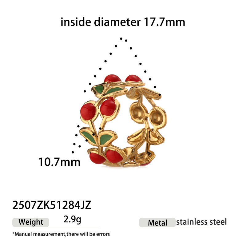 Alta Europa y América acero inoxidable ligero lujo nicho tendencia transfronteriza venta caliente personalidad anillo de acero de titanio joyería primavera y verano nuevo producto