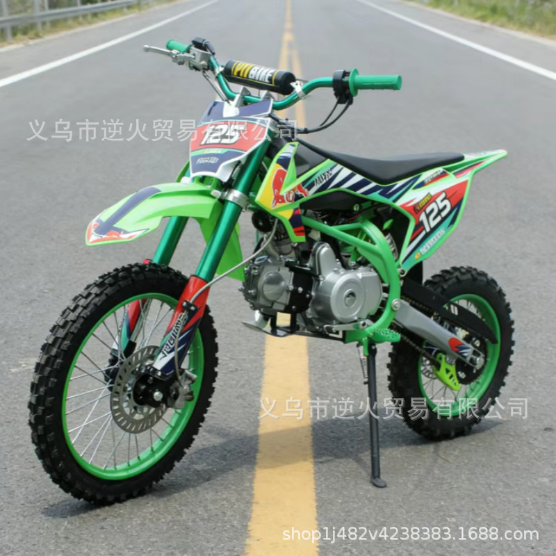 Mountain Off-Road Vehicle, Two-Wheeled All-Terrain Off-Road Motorcycle, 125Cc High-Performance K65 Track High-Spec Off-Road Motorcycle