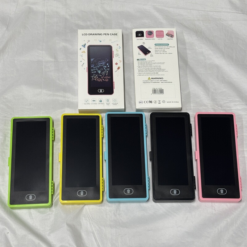 Stationery Box for Girls and Boys, Lcd Writing Tablet, One-Click Erasing, Smart Pen Box, Large-Capacity Pencil Box for Primary and Secondary School Students Stationery Box for Girls and Boys, Lcd Writing Tablet, One-Click Erasing, Smart Pen Box, Large-Capacity Pencil Box for Primary and Secondary School Students