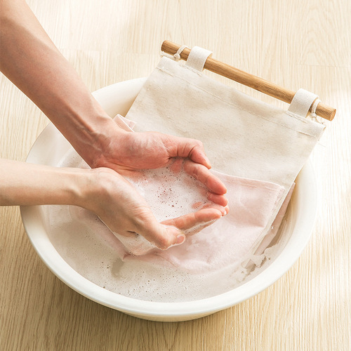 Fabric wall hanging storage bag bedside wall wall hanging mobile phone storage pocket dormitory wall hanging artifact D