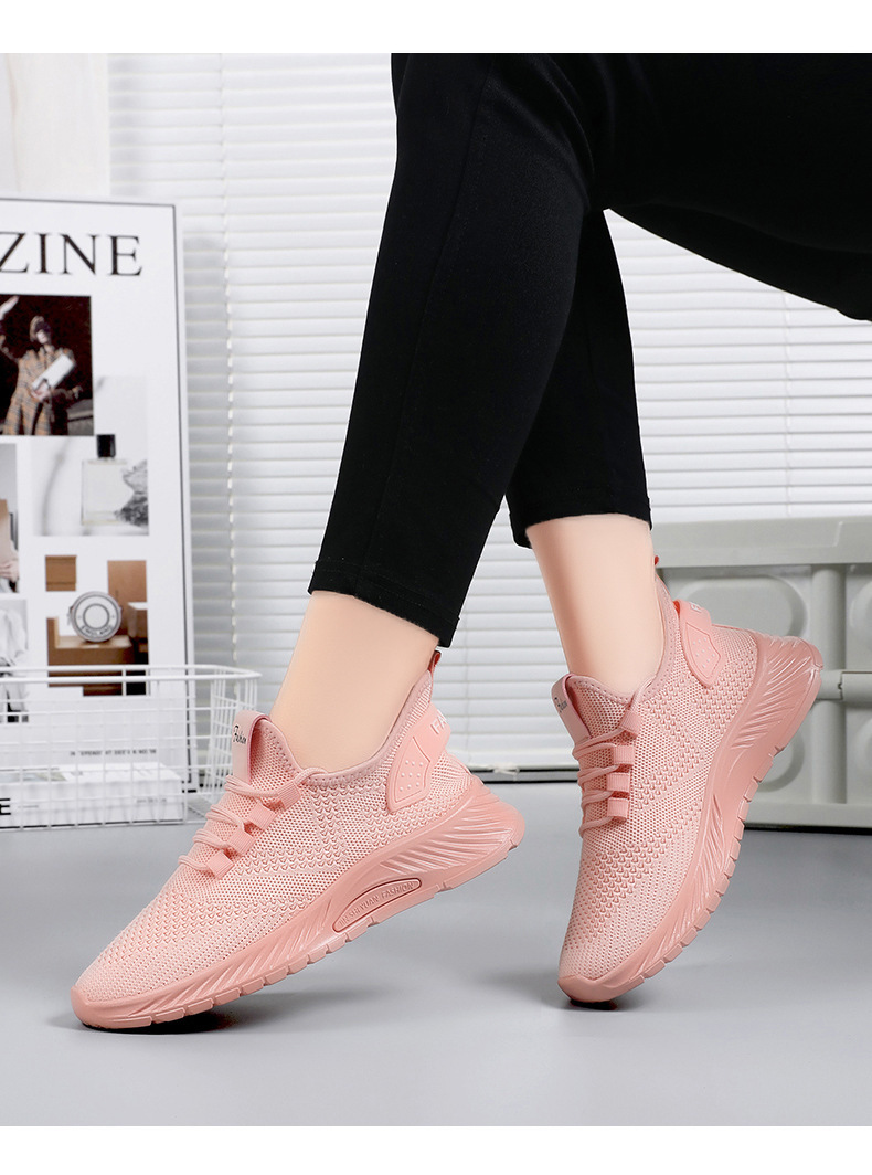 Women's Casual Solid Color Round Toe Sports Shoes display picture 7