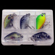 Micro Square Bill Crankbait Lure For Bass Trout Walleye Saltwater Freshwater fishing