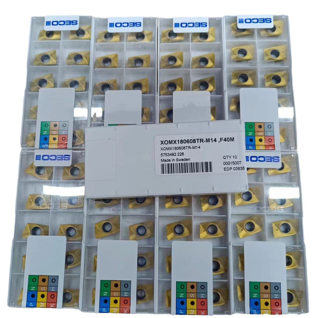 山高SECO数控刀具XOMX180608TR-M14,F40M 现货 原装正品 货期稳定