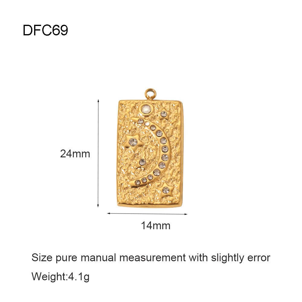 3g Weight 0.03µm-0.05µm Gold Plating Thickness PVD Coated Gold Plating Process Pendant Jewelry Making Type 15*12mm, 20mm, 24*14mm Jewelry Making Size 18K Real Gold Plated Plating Material 1 Piece Quantity 304 Stainless Steel Material Geometric, Palm, Eye Pattern Casual, Simple Style, Streetwear Style Plating, Inlay Craft 1 Piece 15*12mm 20mm 24*14mm 304 Stainless Steel Geometric Pendant 2