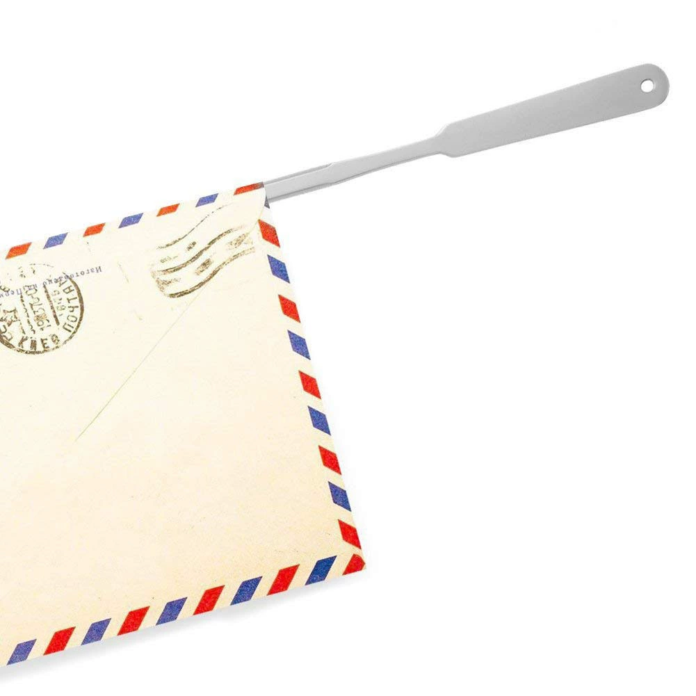 志友 Stationery available in stock rose gold stainless steel letter opener metal letter opener 4102 paper splitter and paper cutter