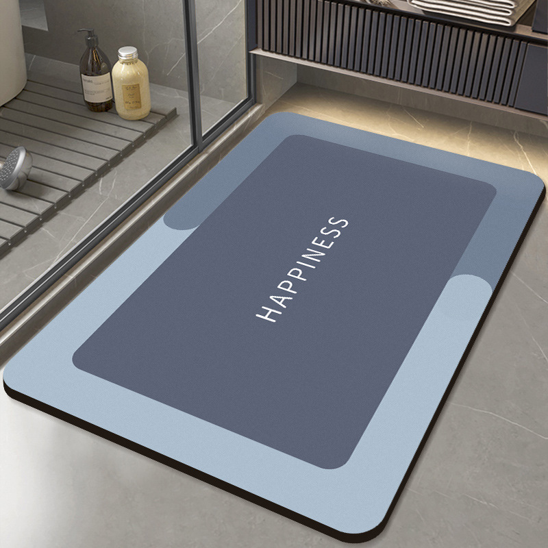 New Hot-Selling Modern Minimalist Line-Pattern Diatomaceous Earth Floor Mat for Bathroom, Water-Absorbent and Quick-Drying Foot Mat, Wholesale and Dropshipping New Hot-Selling Modern Minimalist Line-Pattern Diatomaceous Earth Floor Mat for Bathroom, Water-Absorbent and Quick-Drying Foot Mat, Wholesale and Dropshipping
