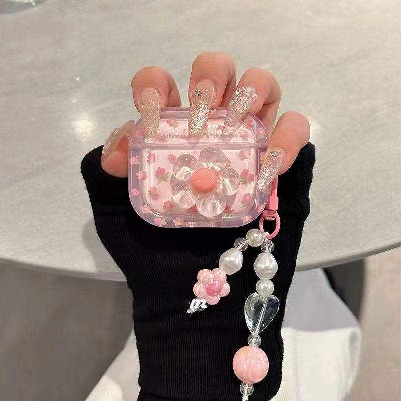 Hanfeng Peach Flower Airpods 4 / 3 Pro3 inalámbrico Bluetooth 1 / 2 auriculares