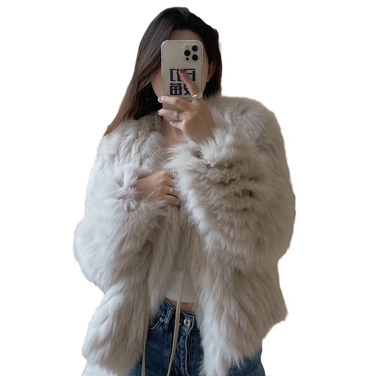 【U LAN】[Holiday] Premium over fox fur jacket 71z8x1stoBL._SY350_QL65_.jpg