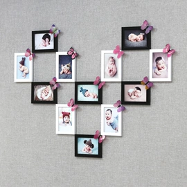 照片墙;相框、画框