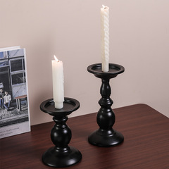 Creative retro candlestick European-style iron candlestick decoration candle holder candle cup candle holder bed and breakfast table decorations