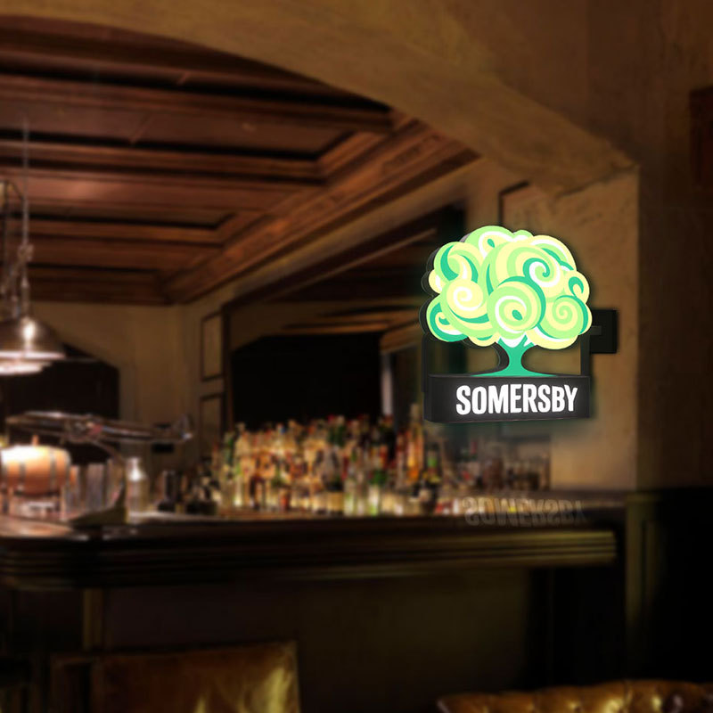 若美亚克力双面UV画面异形造型灯箱LED不锈钢灯箱室外灯箱制作