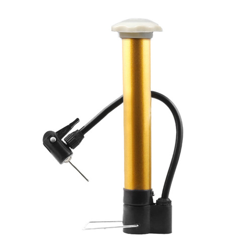 Basketball, volleyball, and soccer inflation equipment, steel pipe inflator, dual-use mini high-pressure portable inflator