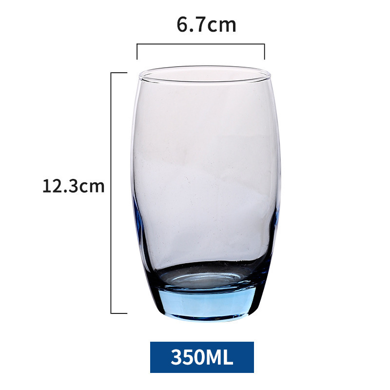 Lemeiya colorido taza de vidrio taza de beber colorido copa de vino hogar taza de jugo taza de leche taza cuadrada