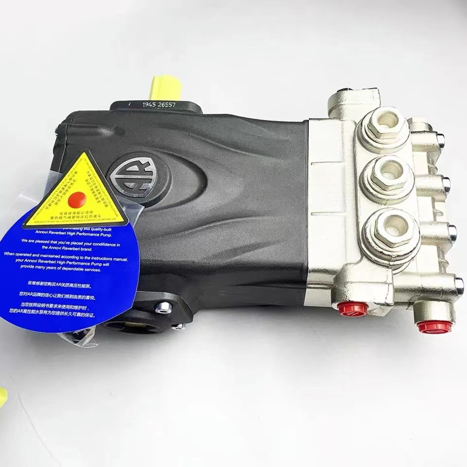 意大利进口AR超高压清洗机高压泵500公斤商用洗车机原装工业泵头