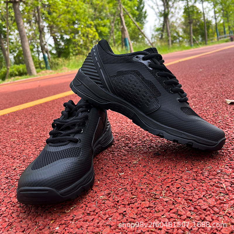 Summer black wear-resistant non-slip ultra light breathable tactics…