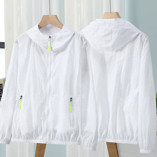 New Summer Sun Protection Clothing Men's Printed LOGO Thin Sun Protection Clothing Outdoor Quick-drying Clothing Skin-friendly Clothing Fishing Clothes