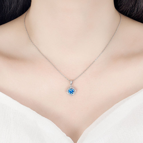 Tmall Internet celebrity four-leaf clover pendant necklace earrings bracelet set women's diamond windmill rotating lucky earrings