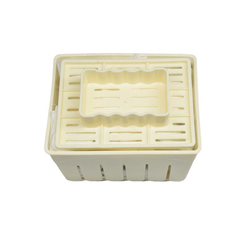 Caja de tofu Tofu hogar prensa Tofu molde alimentos plástico Tofu molde exprimidor herramienta tamaño pequeño