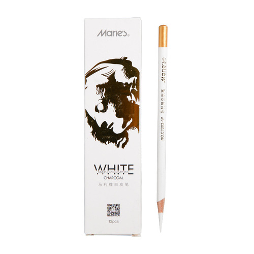 Marley white charcoal art student white highlight sketch pencil set student painting soft charcoal sketch