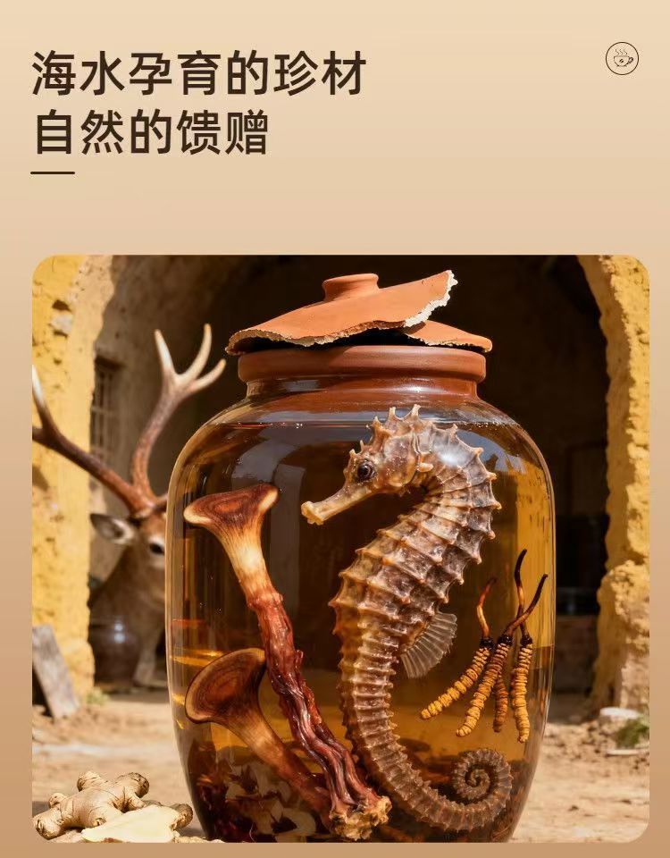 Dried Seahorse Hai Ma 3-4g Whole Dried Sea Dragon Tonic Herb for Culinary and Traditional Use quality and texture