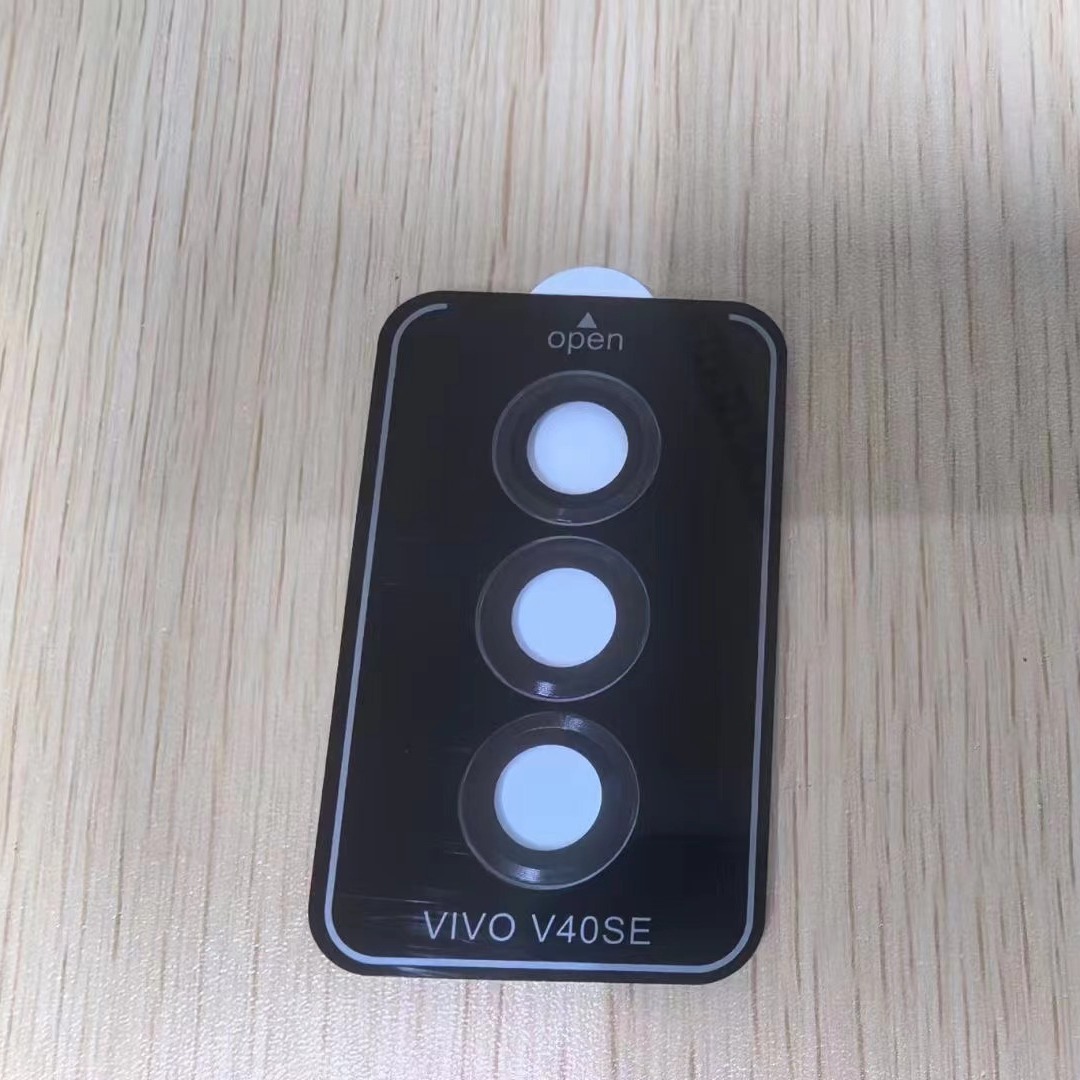Aplicable a Vivo V40SE película de lente de teléfono móvil cámara trasera con posicionamiento de segundo adhesivo película protectora de vidrio HD