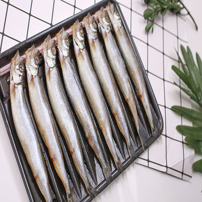 Capelin wholesale fresh Fish sticks The Capelin Ingredients Tray Hardcover 8 A box of