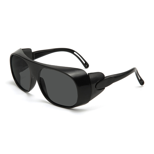 New style grinding protective glasses for welders, industrial riding windproof and dustproof reinforced glass transparent labor protection glasses