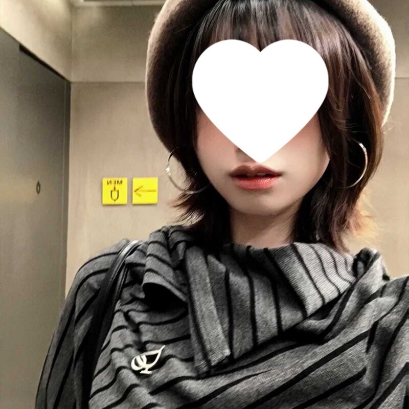 杂毛衣上衣条纹长袖穿搭针织衫女新款早日宽松古蝙蝠袖慵懒风秋季|undefined