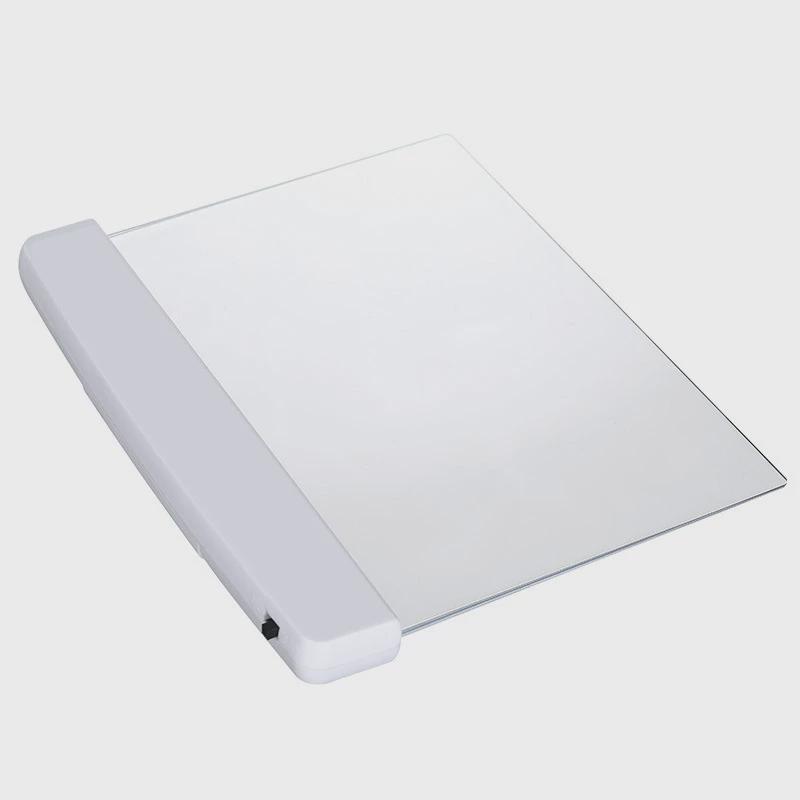 lámpara de lectura de estudiantes lámpara de lectura nocturna LED lámpara de protección de ojos de lectura plana dormitorio de aprendizaje de libro de lectura portafolio artefacto mágico en la cabeza de la cama