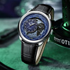 Quartz watches, waterproof swiss watch, men's watch for leisure, internet celebrity, genuine leather