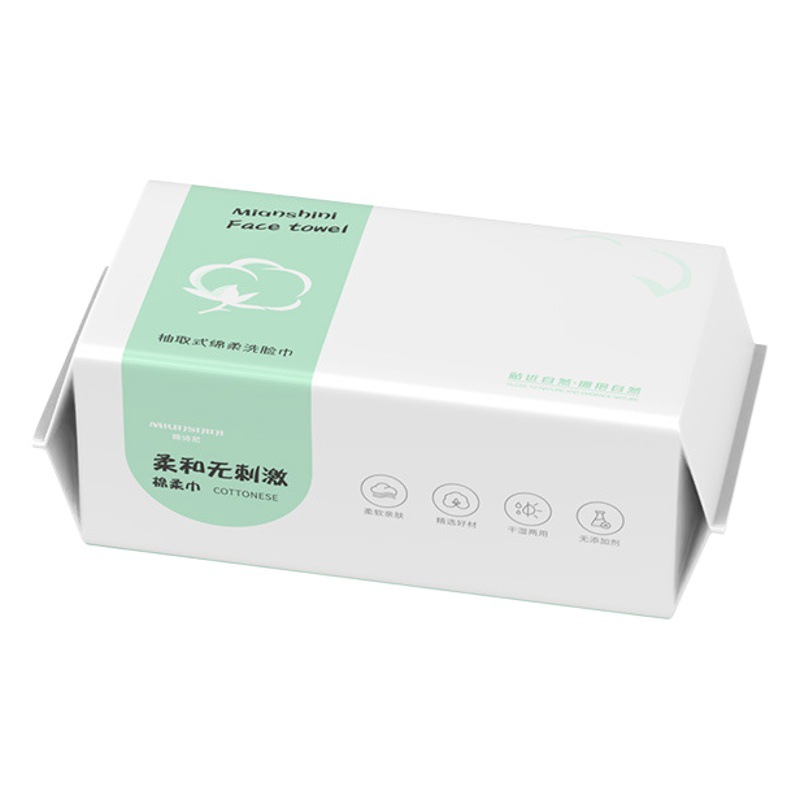 Toallas faciales desechables gruesas, de gran tamaño, para salones de belleza, venta al por mayor para supermercados y tiendas de productos para madres y bebés, toallitas faciales especializadas.